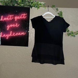 Michael Kors Black Blouse